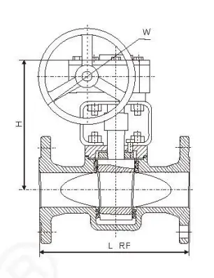 3-body seals of sleeved plug valve